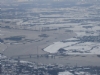 Sneeuwlandschap vanuit de ballon
