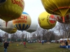 13 gasballons samen: uniek!