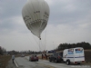 Geland in Noorwegen met onze gasballon Belgica 2